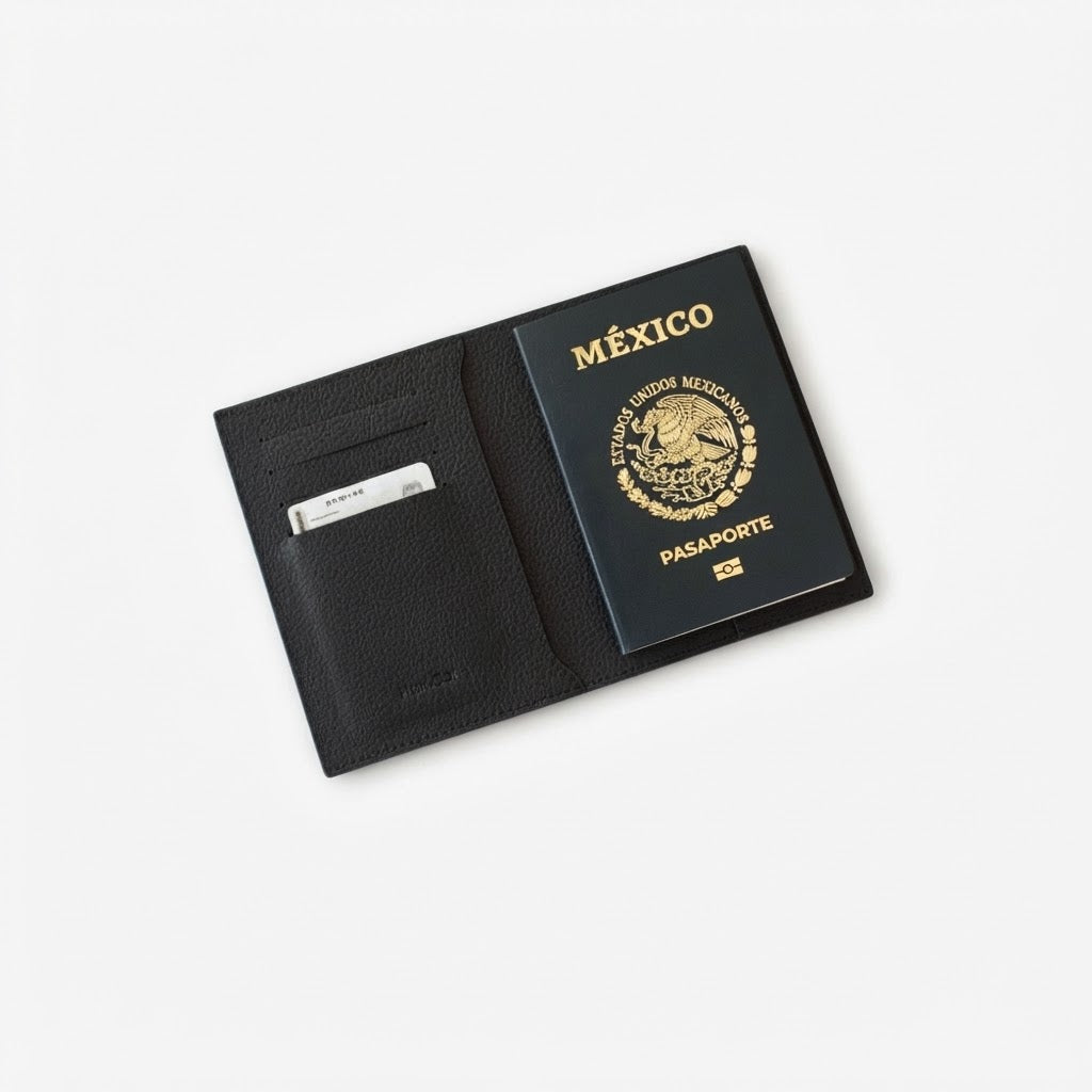 Porta Pasaporte Slim