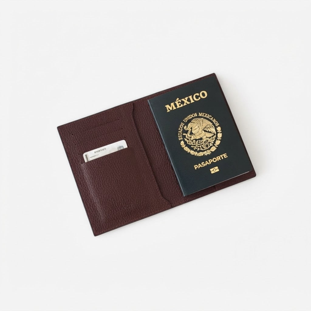 Porta Pasaporte Slim
